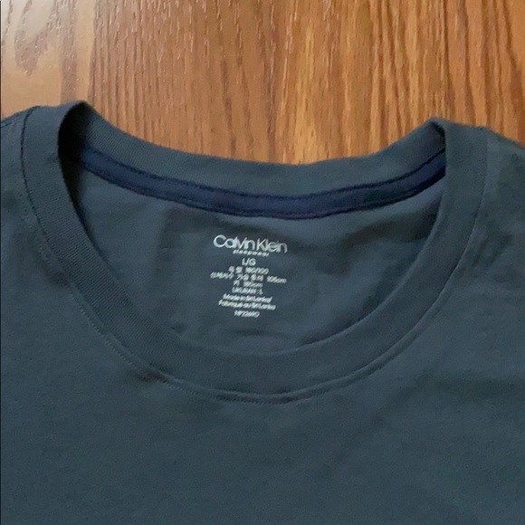 🌿Sale🌿 Calvin Klein PRISMATIC LOGO CREWNECK Men’s Size S T-SHIRT NP22690-969 - Picture 6 of 11
